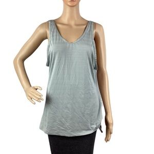 Athleta Max Out Tank Top Size M Gray